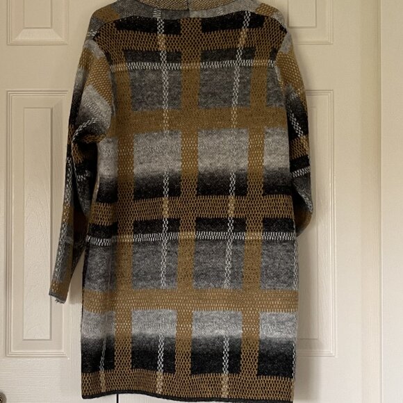 Cozy long cardigan/jacket by Funsport - Picture 3 of 5